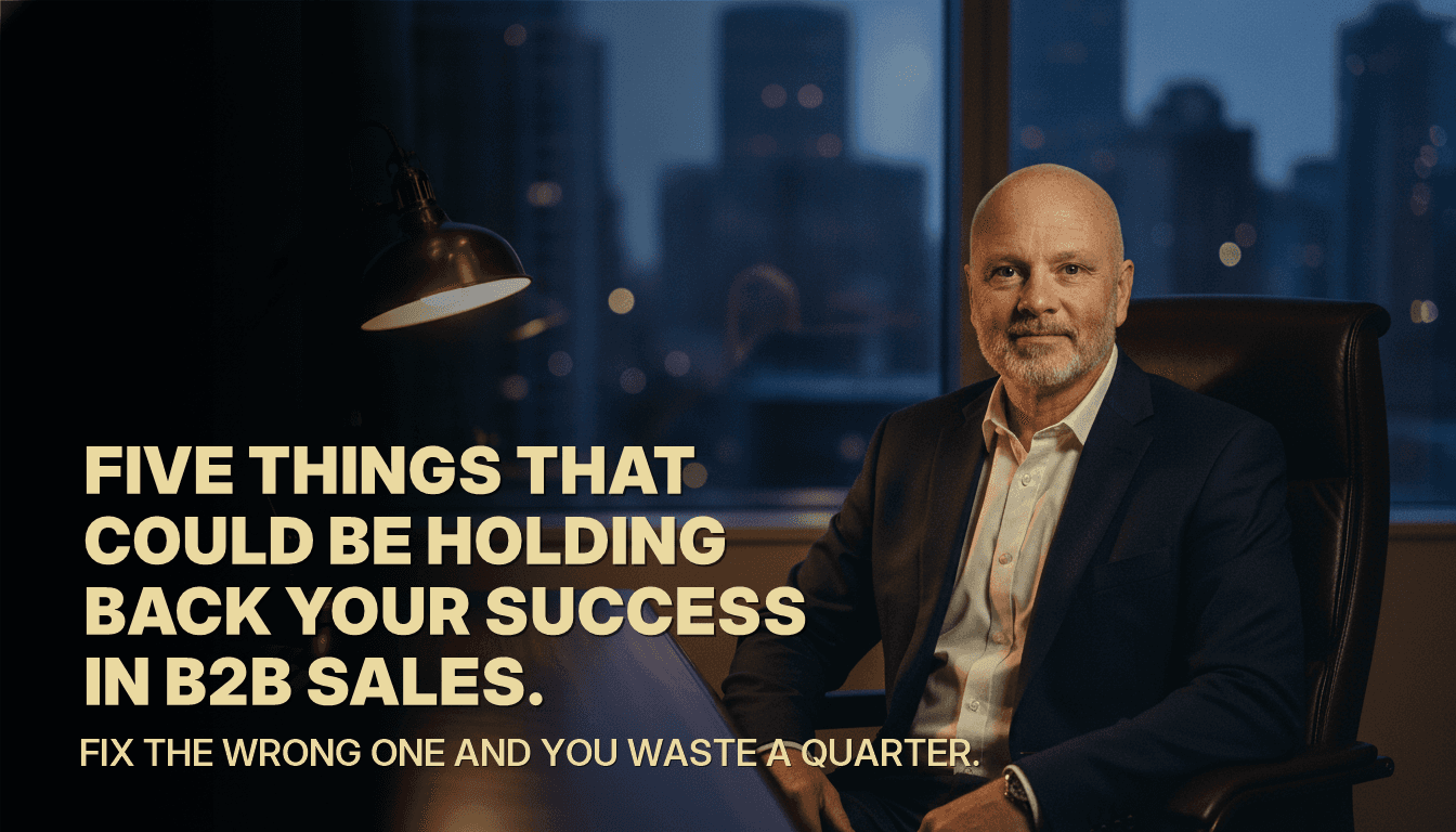B2B sales success blockers