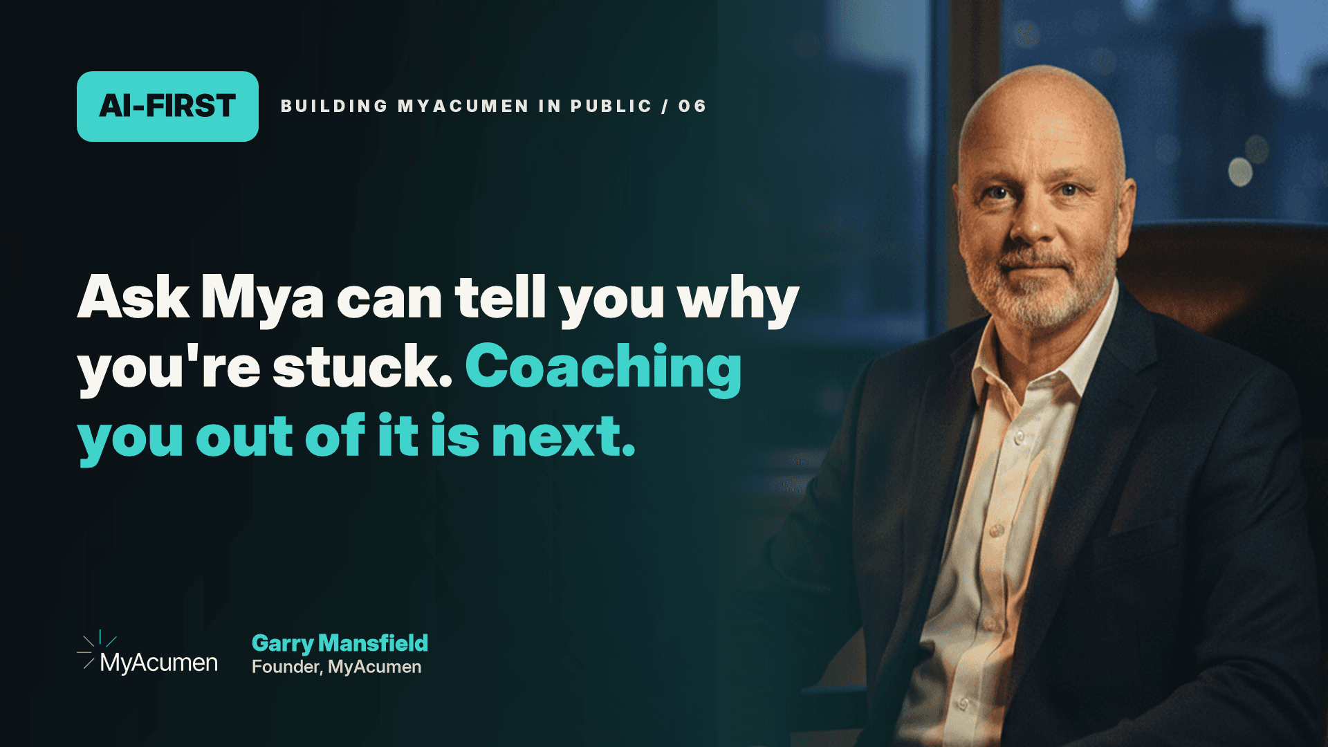 Man offering coaching advice